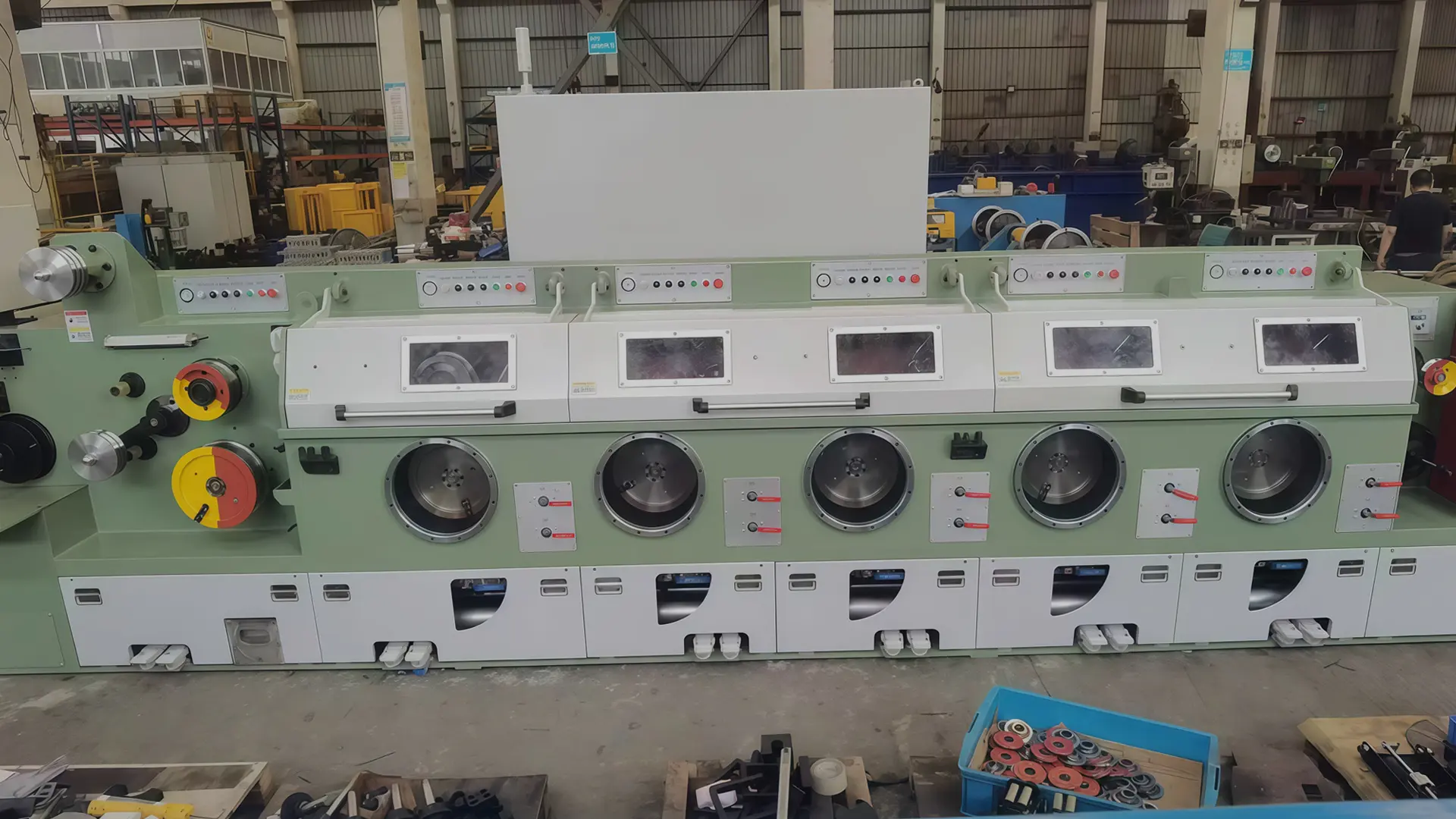 Máy kéo dây mảnh với máy ủ: Ủ trong dây chuyền để có chất lượng dây đồng nhất